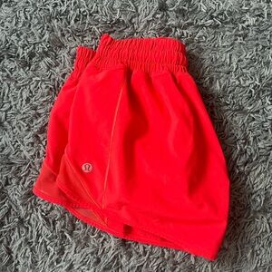 Size 4, 2.5", Lululemon Hot Heat Hotty Hot shorts